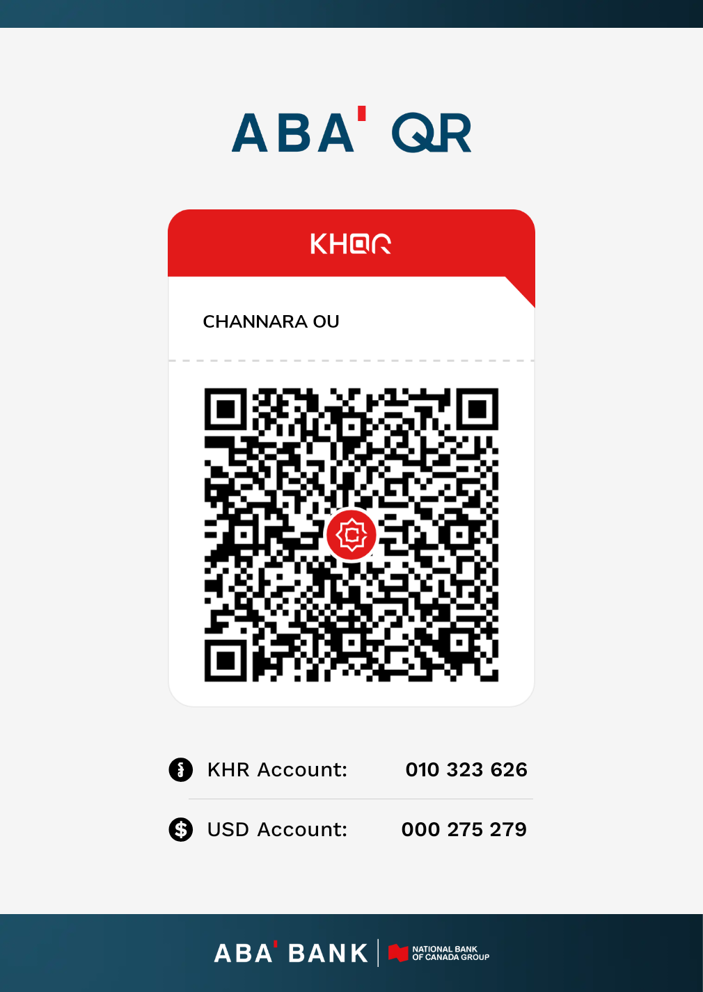 ABA Pay QR